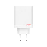 OnePlus Wall Charger with USB-C to USB-C Cable - 120W USB-C / USB-A - White