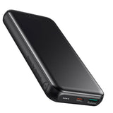 Choetch Powerbank 20W w. USB-A / USB-C (PD) 10.000 mAh - Black