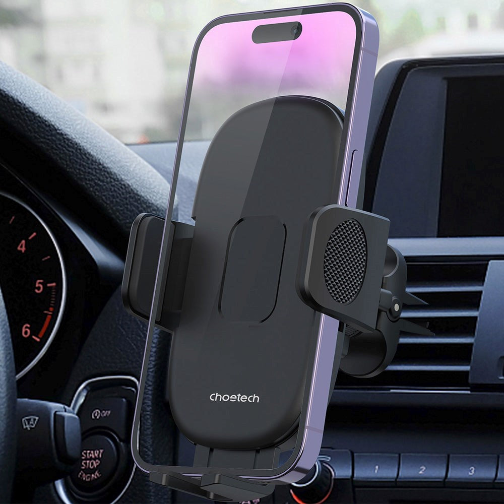 Choetech H066 Mobile Phone Holder for Car - Ventilation System - Max Phone: 60 x 90mm - Black