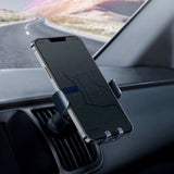 Baseus Metal Age II - Mobile holder for Ventilationsystem in Car - Max Mobile: 65 x 85mm - Grey