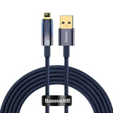 Baseus Explorer Series USB-A to Lightning Cable 2.4A - 2m - Blue