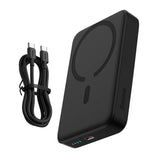 Baseus Mini 30W Magnetic Powerbank with USB-C PD & Qi Wireless Charging - 10,000 mAh - MagSafe Compatible - Black