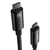 Baseus 240W USB-C to USB-C Cable 480Mb/s - 2m - Black