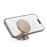 Baseus GoTrip Car Phone Holder - Windshield / Dashboard - MagSafe Compatible - Gold