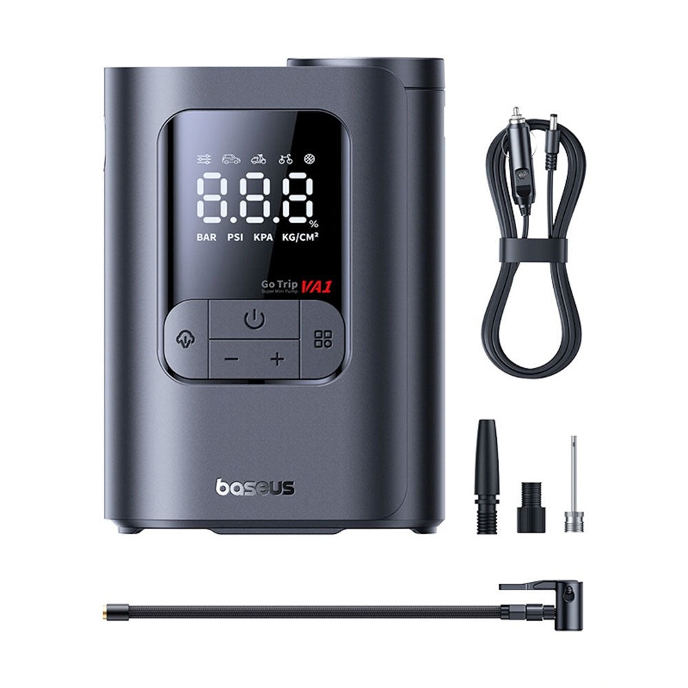 Baseus GoTrip Car Pump Compressor - Dark Grey