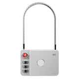 MiLi MiLock Luggage Lock w. Tracker - White