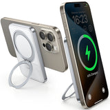 TORRAS Magnetic 15W Power Bank 5,000mAh with Kickstand - White