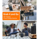 TORRAS Magnetic 15W Power Bank 5,000mAh with Kickstand - Black