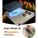 TORRAS Magnetic 15W Power Bank 5,000mAh with Kickstand - Black