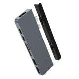 Hyper HyperDrive Duo 7-in-2 USB-C Hub - Grey