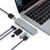 Hyper HyperDrive Duo 7-in-2 USB-C Hub - Grey