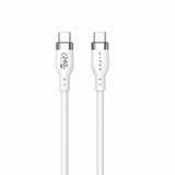 Hyper HyperJuice 240W Silicone USB-C to USB-C Cable - 1m - White