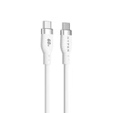 Hyper HyperJuice 60W Silicone USB-C to USB-C Cable – 1.5m – White