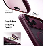 iPhone 18 Pro / 17 Pro TORRAS Ostand Q3 Spin Case - MagSafe Compatible - Purple