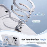 iPhone 18 Pro / 17 Pro TORRAS Ostand Q3 Wind Case - MagSafe Compatible - White