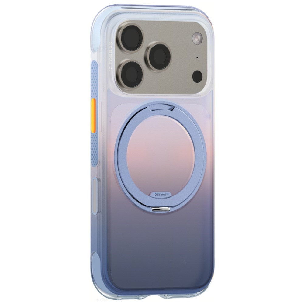 iPhone 18 Pro / 17 Pro TORRAS O3 Air Gradient Case - MagSafe Compatible - Purple / Blue