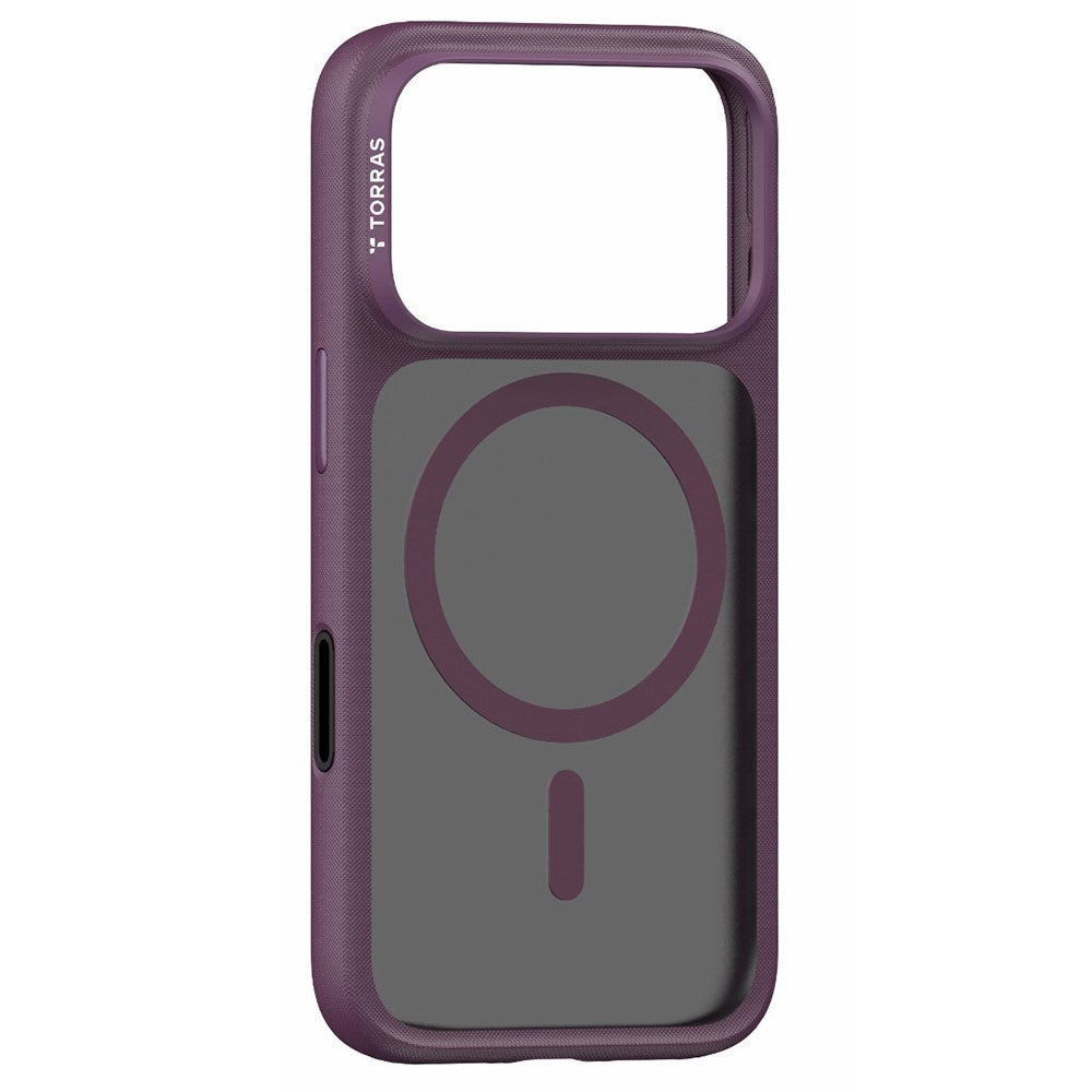 iPhone 18 Pro Max / 17 Pro Max TORRAS Guardian Mag Case - MagSafe Compatible - Purple