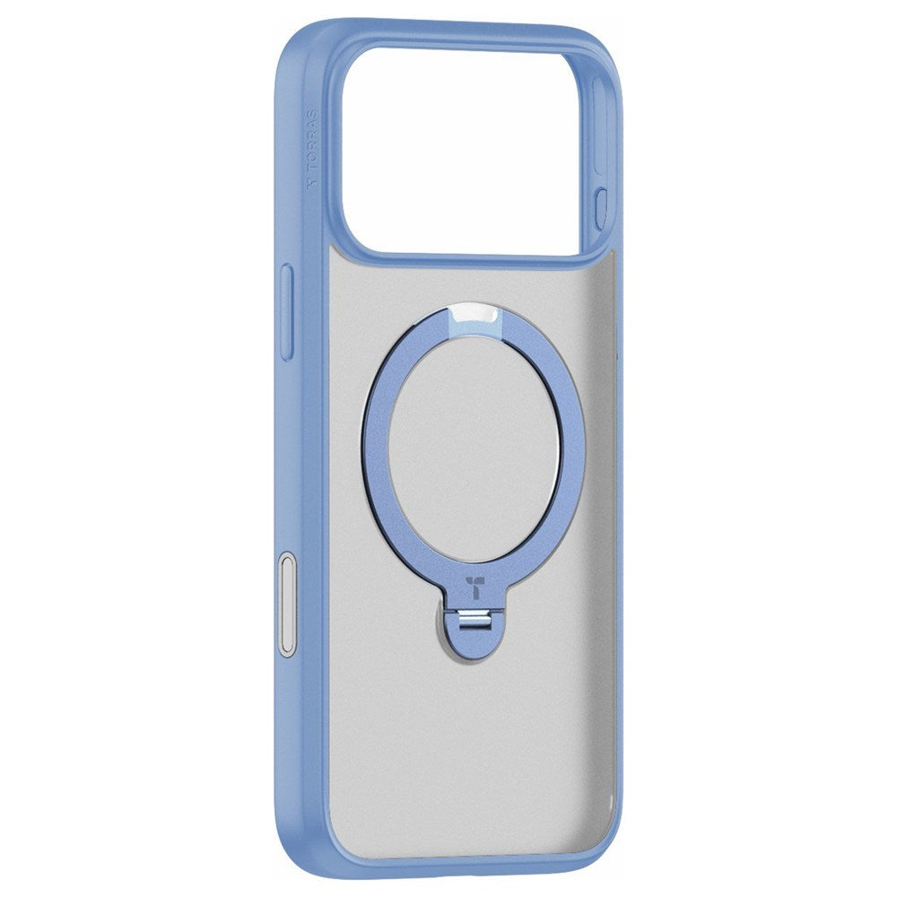 iPhone 18 Pro Max / 17 Pro Max TORRAS Ostand Q3 Spin Case - MagSafe Compatible - Blue