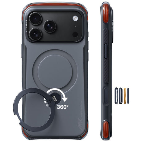 iPhone 18 Pro Max / 17 Pro Max TORRAS Ostand Q3 Air Case - MagSafe Compatible - Black