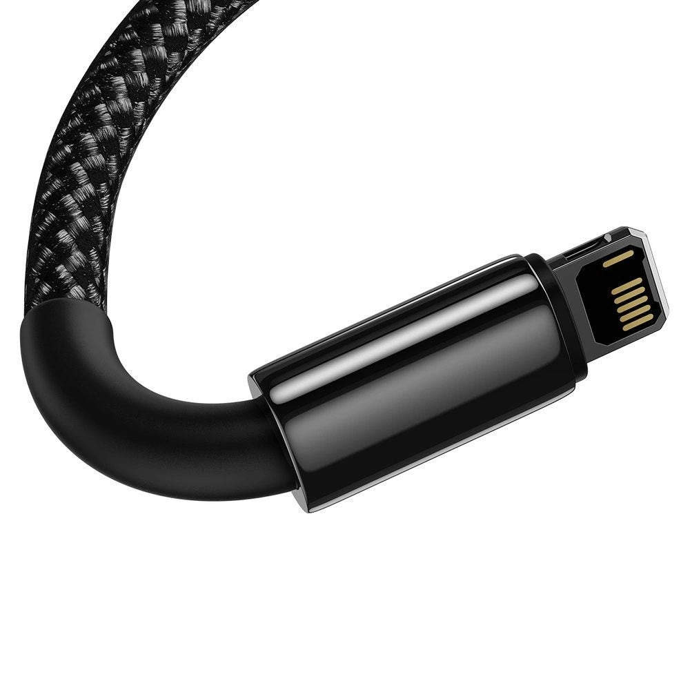 Baseus 12W USB-A to Lightning Cable (480Mbps) - 2m - Black
