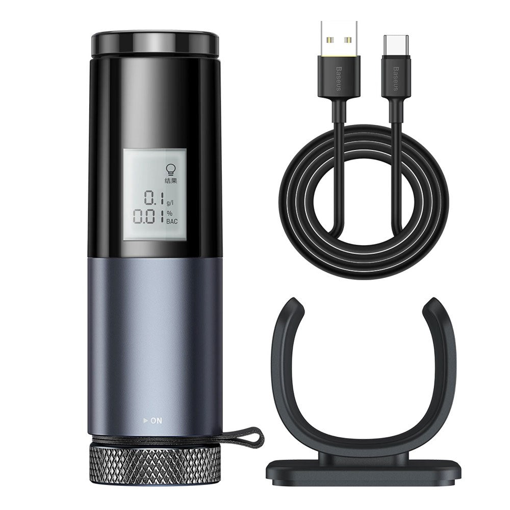 Baseus Rechargeable Breathalyzer - Black
