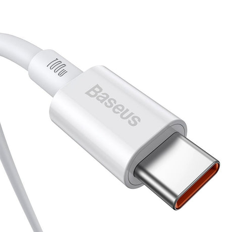 Baseus Superior Series 100W USB-C to USB-C Cable - 1 Meter - White