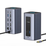 Baseus Nomos NU1 Air Spacemate 12-in-1 Docking Station - Grey
