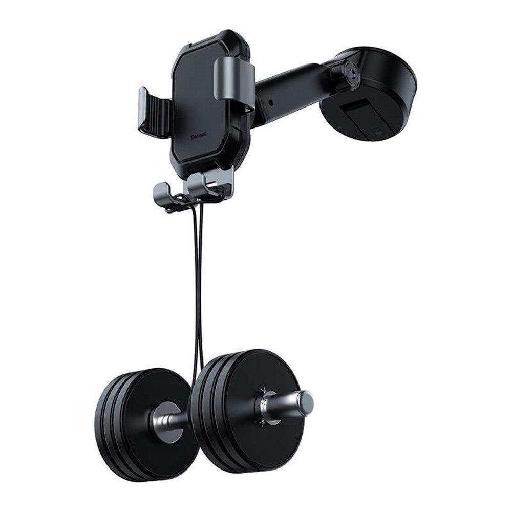 Baseus Tank Gravity Mobile Holder for the Car's Dashboard - Max Mobile: 65 - 85 mm - Black