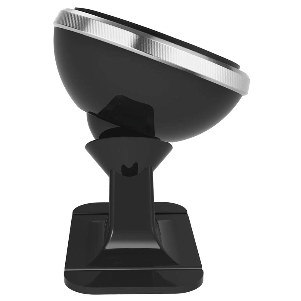 Baseus Dashboard Car Mount 360 Degree Magnetic Mobile Phone Holder for Car - Black / Silver