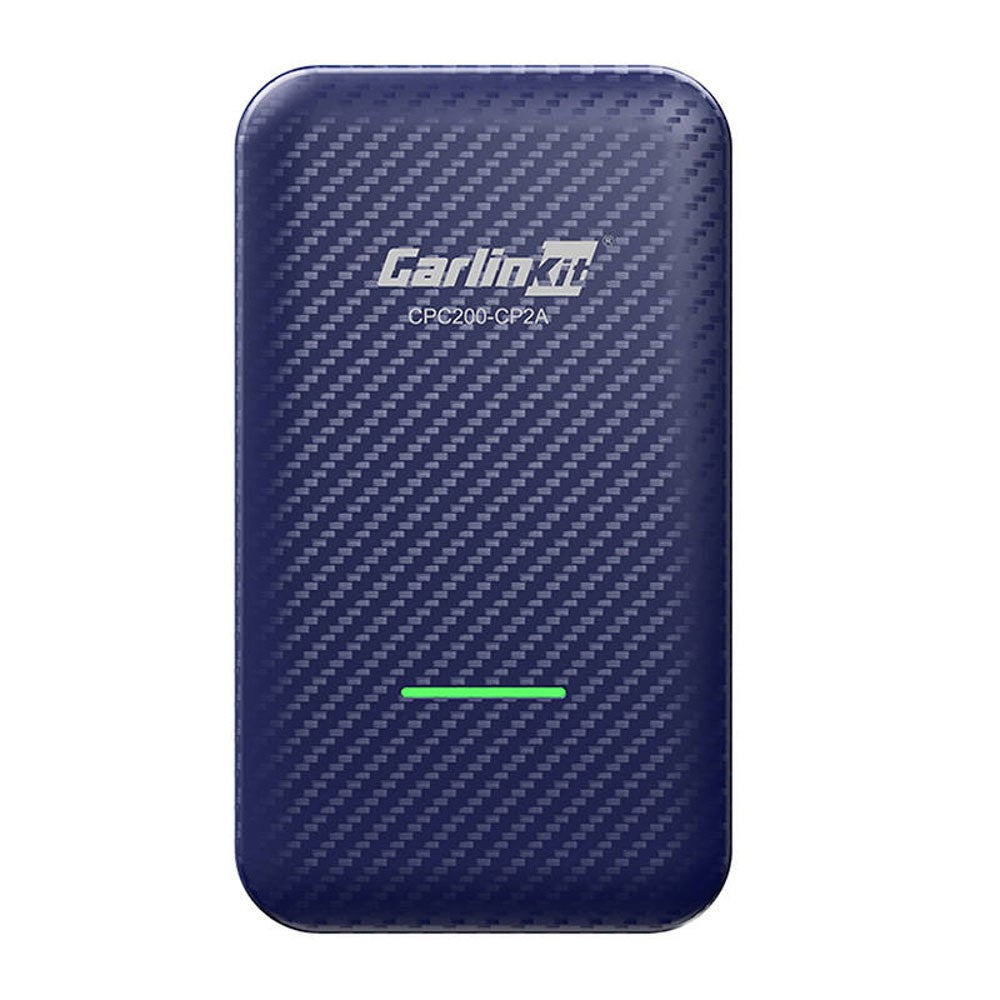 Carlinkit Wireless Adapter for Apple CarPlay & Android Auto - Blue