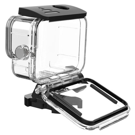 TELESIN Waterproof Case for GoPro Hero 9 / 10 / 11 / 12 / 13 - Transparent / Black