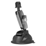 TELESIN Suction Cup Mount for Action Camera & Smartphone - Black