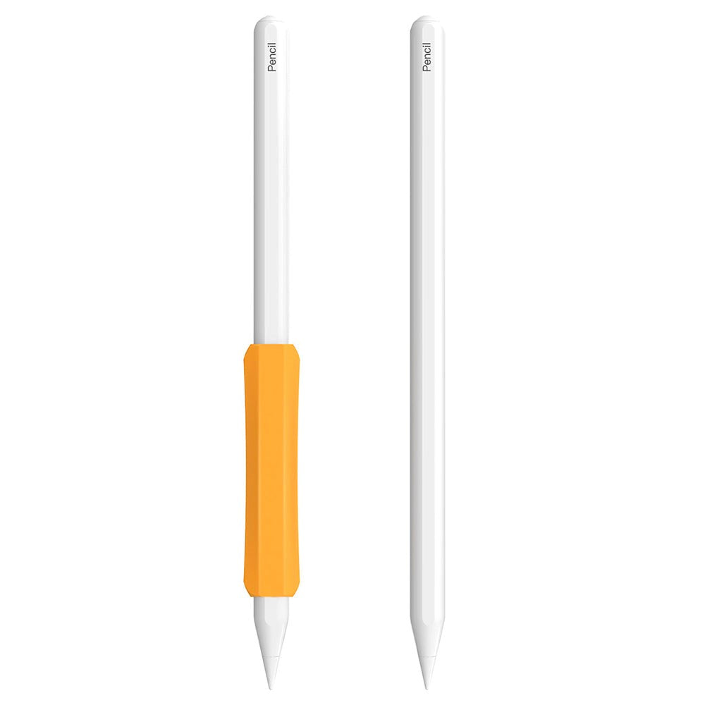 Stoyobe Soft Silicone Holder for Apple Pencil 1/2 & Huawei M-Pencil - Orange