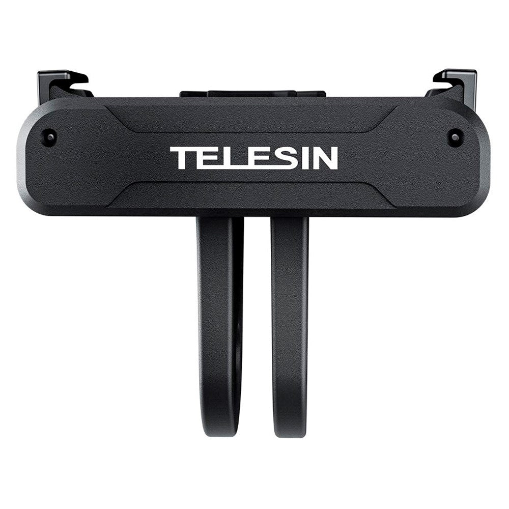 TELESIN Magnetic Double Claw Mount for DJI Osmo Action 3 / 4 / 5 Pro - Black