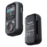 TELESIN Remote Control for GoPro Hero 8 / 9 / 10 / 11 / 12 / 13 / MAX with Wrist Strap - Black