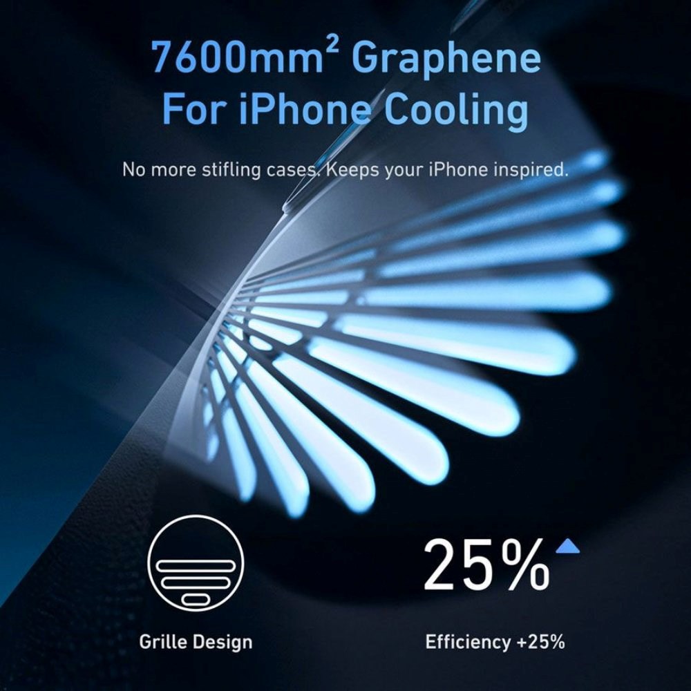 TELESIN Master Grip Holder for iPhone 17 Pro Max - Grey / Black