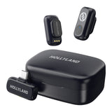 Hollyland LARK A1 Wireless Microphone Duo with 1 x USB-C RX - Black