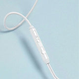 Dudao X3+ Wired In-Ear Headphones w. 3.5mm Minijack - White