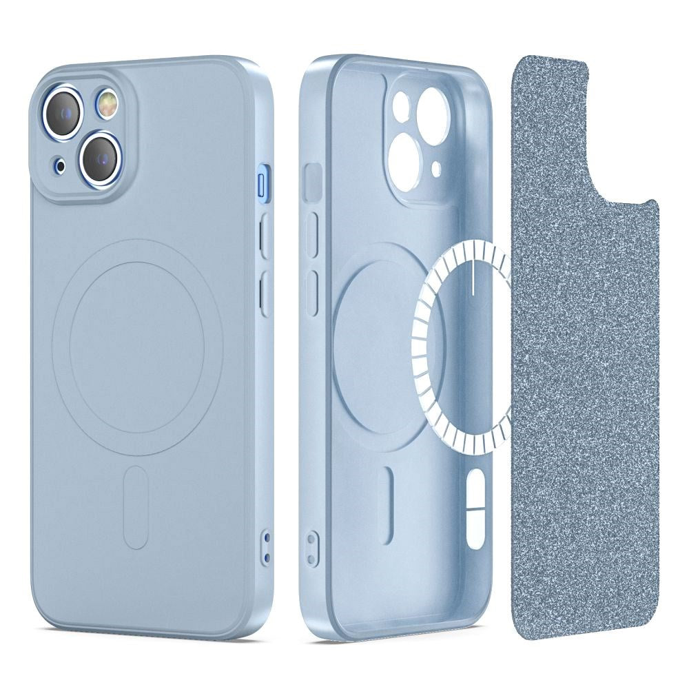 iPhone 14 Plus Tech-Protect Icon Silicone Case - MagSafe Compatible - Sky Blue