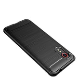 Samsung Galaxy XCover 5 Tech-Protect Flexible Plastic Carbon Case - Black