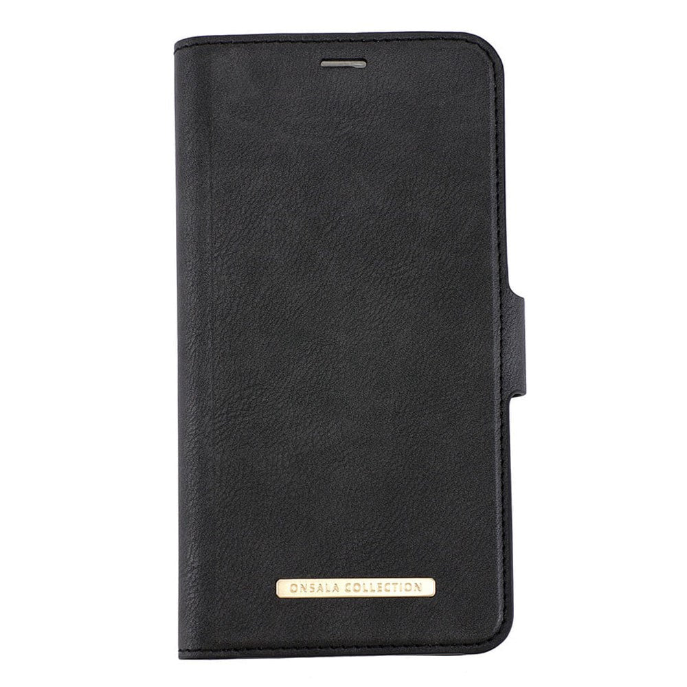 iPhone 12 Pro Max Onsala Collection Wallet Leather Case - Black