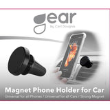 GEAR Magnetic Car Phone Holder - Air Vent - Black