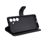 Samsung Galaxy S26 RadiCover Anti Radiation Faux Leather Flip Case with Wallet - Black