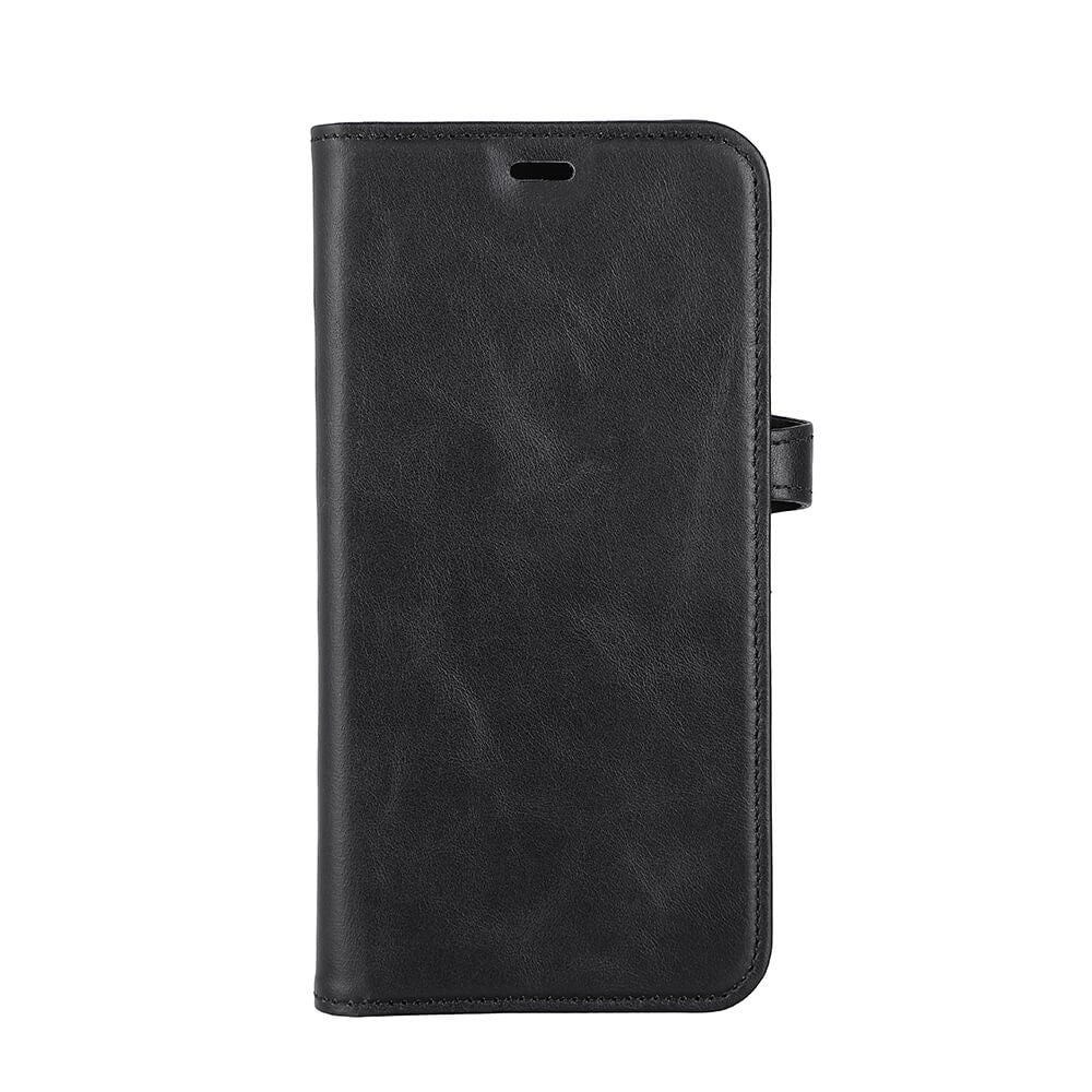 iPhone 14 Plus Gear Buffalo Wallet Genuine Leather Magnet Wallet Case - Black