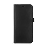 iPhone 16 Pro Max GEAR Buffalo 2-in-1 Wallet Genuine Leather Magnet Flip Case with Wallet - MagSafe Compatible - Black