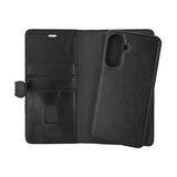 Samsung Galaxy A56 (5G) Buffalo 2-in-1 Wallet Real Leather Magnet Flip Case with Wallet - Black
