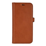 iPhone 17 Buffalo 2-in-1 Genuine Leather Flip Case - Brown