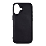 iPhone 17 Buffalo Genuine Leather Back Case - MagSafe Compatible - Black