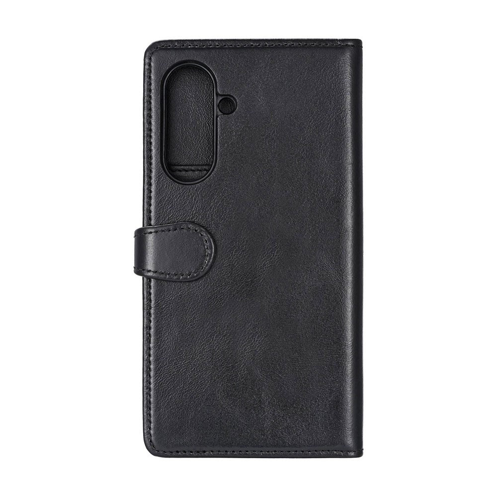 Samsung Galaxy A57 Buffalo 2-in-1 Genuine Leather Flip Case - Black