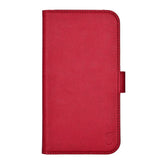 iPhone 17 Pro Max GEAR Faux Leather Flip Case - MagSafe Compatible - Red
